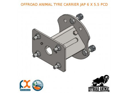 Offroad Animal Tyre Carrier Jap 6 X 5.5 Pcd